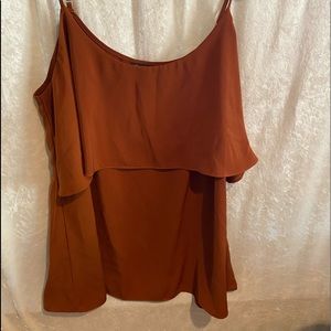 City Chic flounce blouse